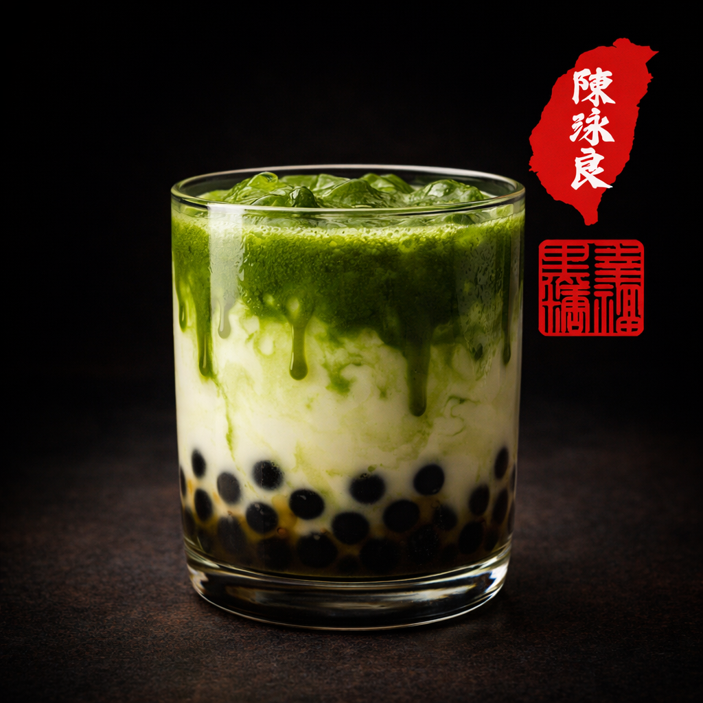 Matcha Boba Milk Xing Fu Tang